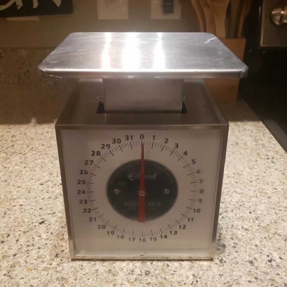Edlund SF-2 32 oz Top Loading Counter Model Dial Type Portion Scale